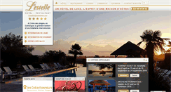 Desktop Screenshot of hotelestelle.com